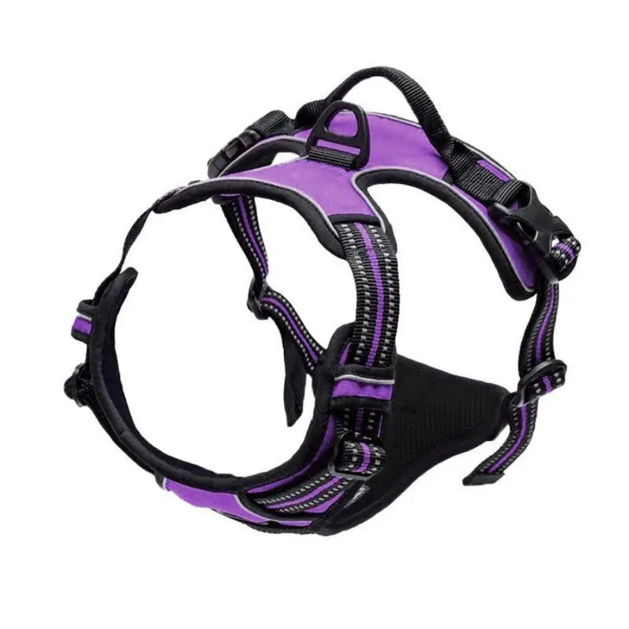 No-Pull Dog Harness – Reflective, Front Clip, Heavy Duty for All Sizes