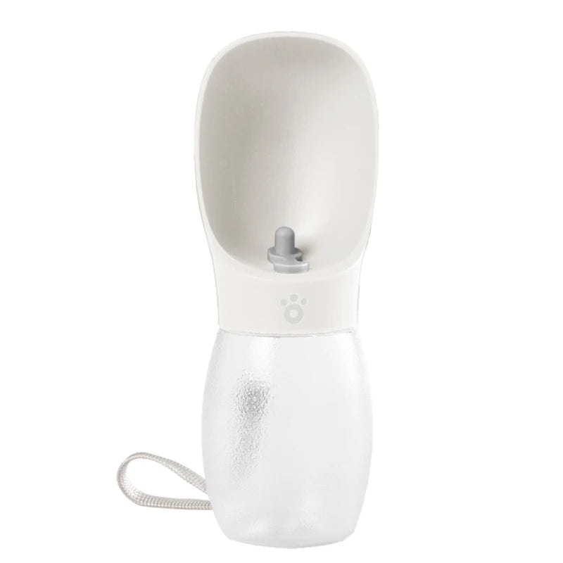 Portable Pet Water Bottle with Drinking Bowl – Travel Hydration for Dogs & Cats